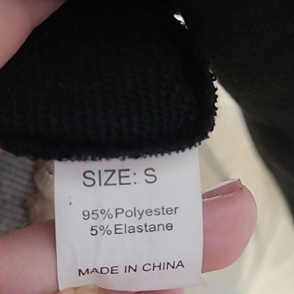 3/$30💥Bronze Sequin Chevron Hoodie sz M - Picture 11 of 14